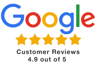 google reviews 4.9 out of 5 stars rating