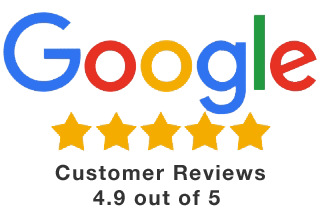 google reviews 4.9 out of 5 stars rating