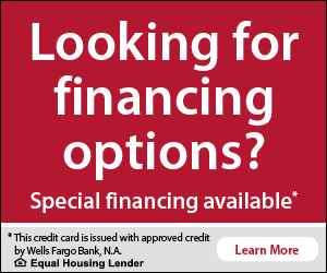 Wells Fargo Financing banner