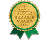Angie's Super Service Award Allied Air Conditioning and Heating Logo